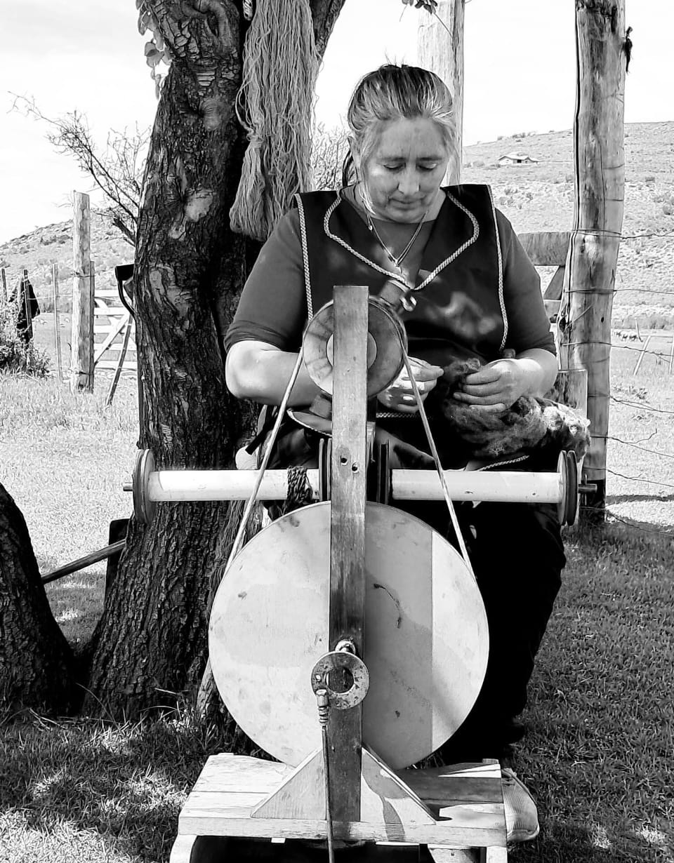 Equipo de la estancia Las 4F en Nirihuau Arriba